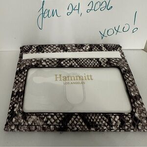 NWOT Hammitt Snake Card Holder